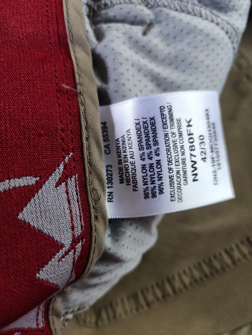 Wrangler Men's Casual Cargo Pants in Taupe - Picture 2 of 3